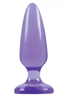 Korki analne - Ns novelties Pleasure Plug Medium Purple - grafika 1