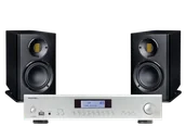 Zestawy stereo - Rotel A14 MK II (srebrny) + Carina BS 243.4 (czarny) - miniaturka - grafika 1