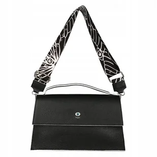 Torebka Damska EGO Skórzana Listonoszka Pojemna Na Ramię Elegancka Czarna - Torebki damskie Torebka Damska EGO Skórzana Listonoszka Pojemna Na Ramię Elegancka Czarna - Torebki damskie - miniaturka - grafika 1