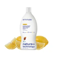 Płyny do naczyń - Attitude Płyn do mycia naczyń, Skórka Cytrynowa (Citrus Zest) 700 ml - środek do zmywania - miniaturka - grafika 1