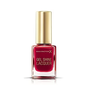 Max Factor Gel Shine Lacquer 11ml W Lakier do paznokci 50 Radiant Ruby 50072 - Lakiery do paznokci - miniaturka - grafika 1