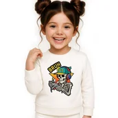 Bluzy dla dziewczynek - BLUZA DZIECIĘCA 67 SIX SEVEN VIRAL BRUH 134-140 DLA CHŁOPCA DZIEWCZYNKI - miniaturka - grafika 1