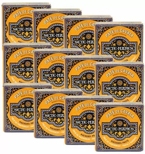 Pate z makreli ZESTAW 12 sztuk 12x65g Sete Mares - Konserwy i dania rybne - miniaturka - grafika 1