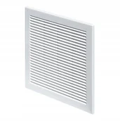 Kratki wentylacyjne - Parkanex Wentylacyjna 25x25 Osłona Z Siatką Biała - miniaturka - grafika 1