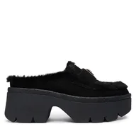 Klapki i japonki damskie - Klapki Guess FLFBRI ESU06 Czarny - miniaturka - grafika 1