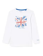 Koszulki męskie - Pepe Jeans Koszulka męska, biały (Optic White), 32 - miniaturka - grafika 1