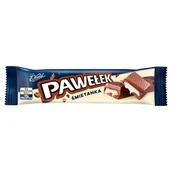 Batoniki - E.Wedel - Pawełek Śmietanka baton mleczny - miniaturka - grafika 1