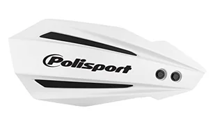 POLISPORT 8308500025 - BULLIT 1 punkt mocowania MX-Style wykonane z tworzywa sztucznego z dołączonym zestawem montażowym kompatybilny z motocyklami Honda w kolorze białym - Części motocyklowe - miniaturka - grafika 1