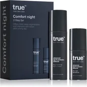 Zestawy kosmetyków męskich - TRUE MEN SKIN CARE Comfort Night set consists of 2 products: regenerating night cream + am/pm eye serum - miniaturka - grafika 1