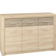 Komody - Komoda 10 Castel ML Meble Sonoma Jasna, Sonoma Truflowa - miniaturka - grafika 1