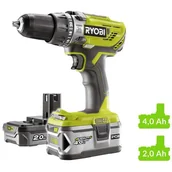 Wiertarko-wkrętarki akumulatorowe - RYOBI R18PD3-242S - miniaturka - grafika 1