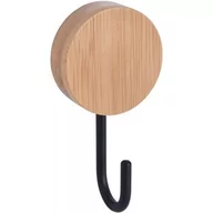 Stojaki i wieszaki na papier toaletowy - Bisk Umbra Plus wieszak pojedynczy bambus/czarny 08218 - miniaturka - grafika 1