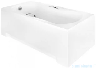 Besco Aria Plus 150x70cm wanna prostokątna z uchwytami + obudowa + syfon #WAA-150-PU/#OAA-150-PA/19975 - Wanny - miniaturka - grafika 1