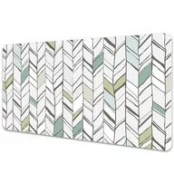 Podkładki na biurko - Ochronna mata podkładka na biurko Jodełka 90x45 cm - miniaturka - grafika 1