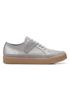 Clarks Skórzane sneakersy w kolorze szarym - Trampki damskie - miniaturka - grafika 1