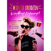 Kartki okolicznościowe i zaproszenia - Karnet Urodziny - miniaturka - grafika 1