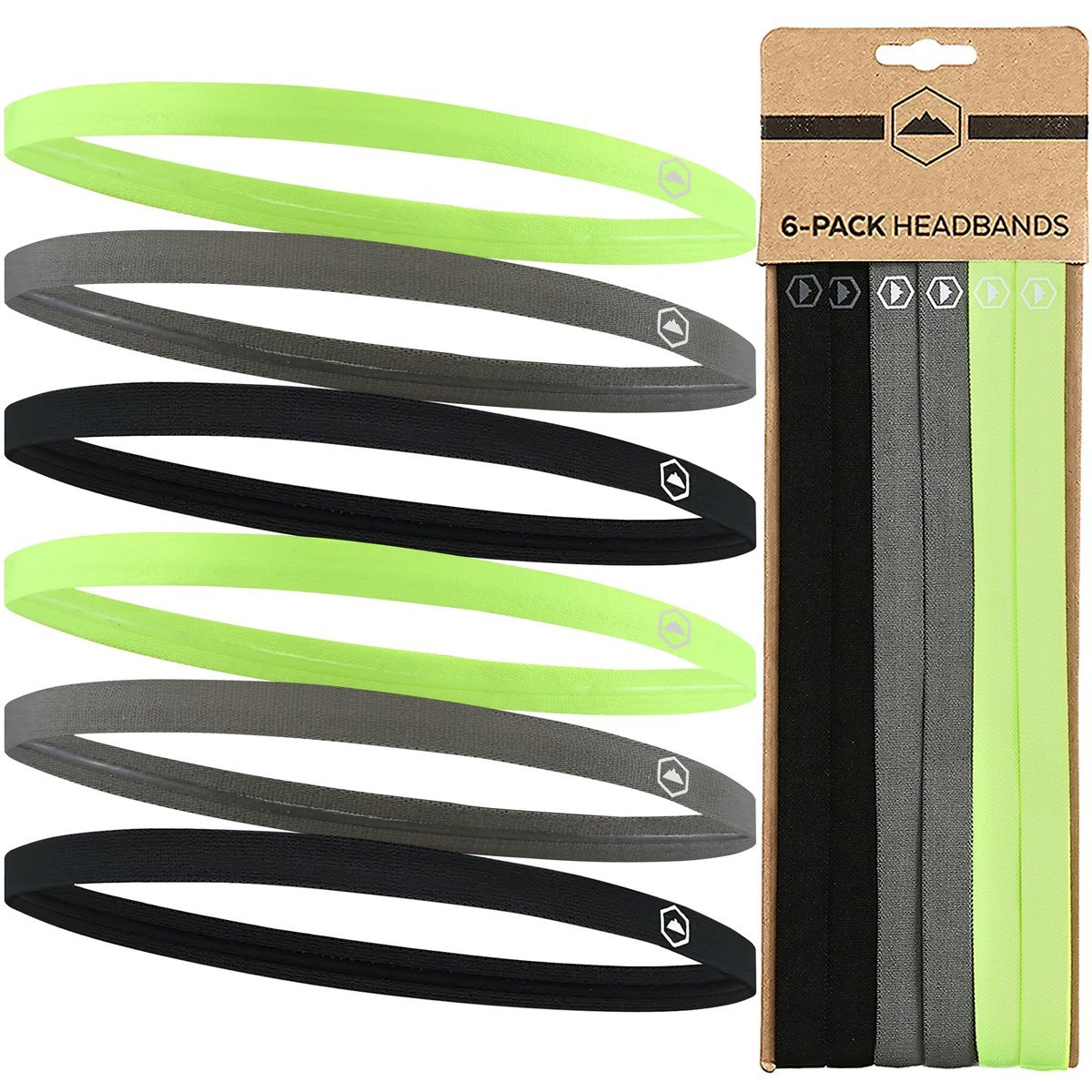 Opaska na głowę Tough Headwear rozmiar uniwersalna 6 sztuk