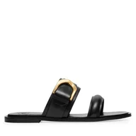 Klapki i japonki damskie - Klapki Gino Rossi ELZA-112686 Czarny - miniaturka - grafika 1