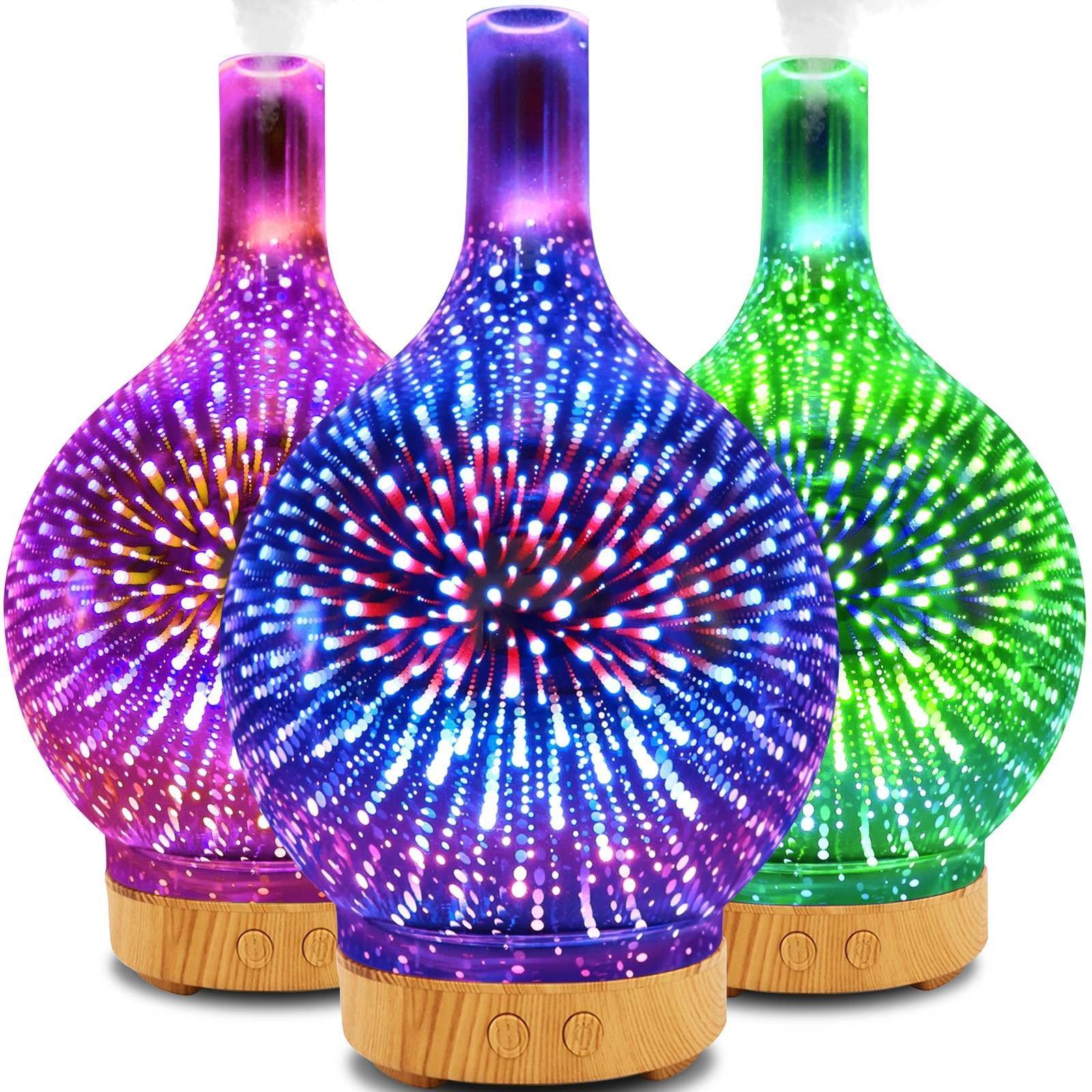 Nawilżacz powietrza dyfuzor zapachowy do aromaterapii podświetlany 35 ml/h Nawilżacz powietrza dyfuzor zapachowy do aromaterapii podświetlany 35 ml/h