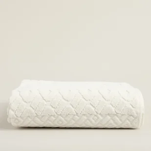 Ręcznik Lattice 70x140 cm cream pearl - Ręczniki - miniaturka - grafika 1