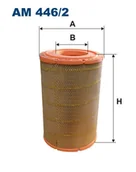 Filtry powietrza - Filtron AM 446/2 FILTR POWIETRZA - miniaturka - grafika 1