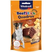 Suplementy i witaminy dla psów - Vitakraft Beef Stick Quadros z serem 70g 28801 - miniaturka - grafika 1