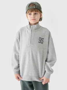 4F Bluza dresowa nierozpinana bez kaptura chłopięca - szara 164 (13-14 lat) - Bluzy dla chłopców 4F Bluza dresowa nierozpinana bez kaptura chłopięca - szara 164 (13-14 lat) - Bluzy dla chłopców - miniaturka - grafika 1