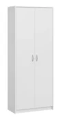 Szafy biurowe - Elior Biała Szafa Gospodarcza Na Odkurzacz F4-N62 - miniaturka - grafika 1