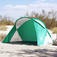Namioty - vidaXL Namiot plażowy typu pop-up, zielony, wodoszczelny - miniaturka - grafika 1