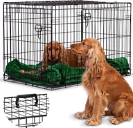 Sprzęt podróżny i transportery dla psów - Pethaus Klatka dla zwierząt 91 x 57 x 62 cm PH-201 - miniaturka - grafika 1
