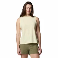 Koszulki i topy damskie - Damski top techniczny Columbia Sun Trek Tank II lemon wash - L - miniaturka - grafika 1
