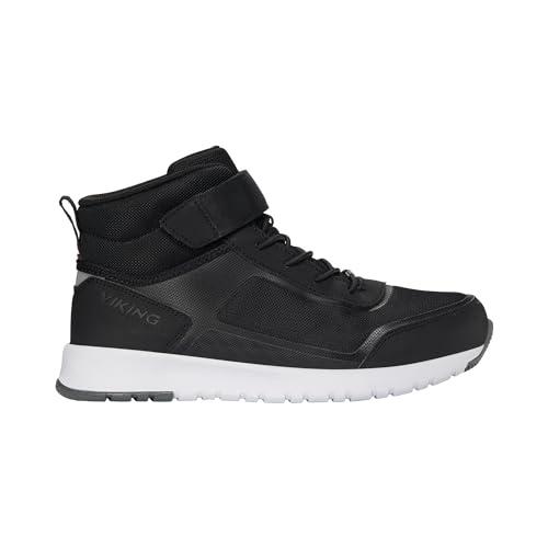 Viking Unisex Track Mid Wp 2V buty trekkingowe dla dzieci, Bakłażan Lilac, 37 eu
