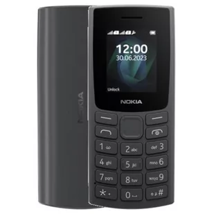 Nokia 105 2023 Dual Sim Czarny - Telefony komórkowe - miniaturka - grafika 1