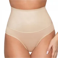 Majtki damskie - Majtki wyszczuplające brzuch z wysokim stanem BABELL 073 beżowe M 38 40 - miniaturka - grafika 1