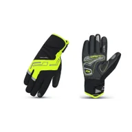 Rękawiczki rowerowe - Rękawiczki Zimowe Prox Performance Aqua Żel Zimowe Touch Czarny-Lime Xl - miniaturka - grafika 1