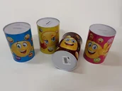 Skarbonki - Skarbonka metalowa buźki 544123 mix - miniaturka - grafika 1