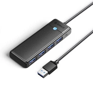 Hub PAPW4A-C3 rozdzielacz 4x USB-A - czarny ORICO - Złącza, przejściówki, adaptery - miniaturka - grafika 1