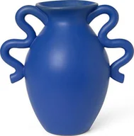 Wazony i flakony - Wazon Verso 27 cm niebieski - miniaturka - grafika 1