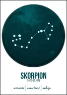Plakaty - Plakat, Znak zodiaku, Skorpion, 59,4x84,1 cm - miniaturka - grafika 1