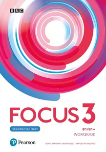 Focus 3 Workbook Brayshaw Daniel Russell Dean Michałowski Bartosz - Książki edukacyjne - miniaturka - grafika 1