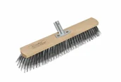 Miotły, szufle, mopy - awtools szczotka druciana do bruku 40cm - miniaturka - grafika 1
