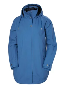 Helly Hansen Płaszcz przeciwdeszczowy "Valentia" w kolorze niebieskim - Kurtki i kamizelki sportowe damskie - miniaturka - grafika 1