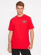 Koszulki męskie - DC T-Shirt Truckin Tees Rqr7 ADYZT05284 Czerwony Regular Fit - miniaturka - grafika 1