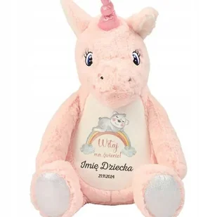 PLUSZOWY JEDNOROŻEC Dla Dziecka Personalizowane IMIE DZIECKA Niebieskie Wz - Maskotki i pluszaki PLUSZOWY JEDNOROŻEC Dla Dziecka Personalizowane IMIE DZIECKA Niebieskie Wz - Maskotki i pluszaki - miniaturka - grafika 1