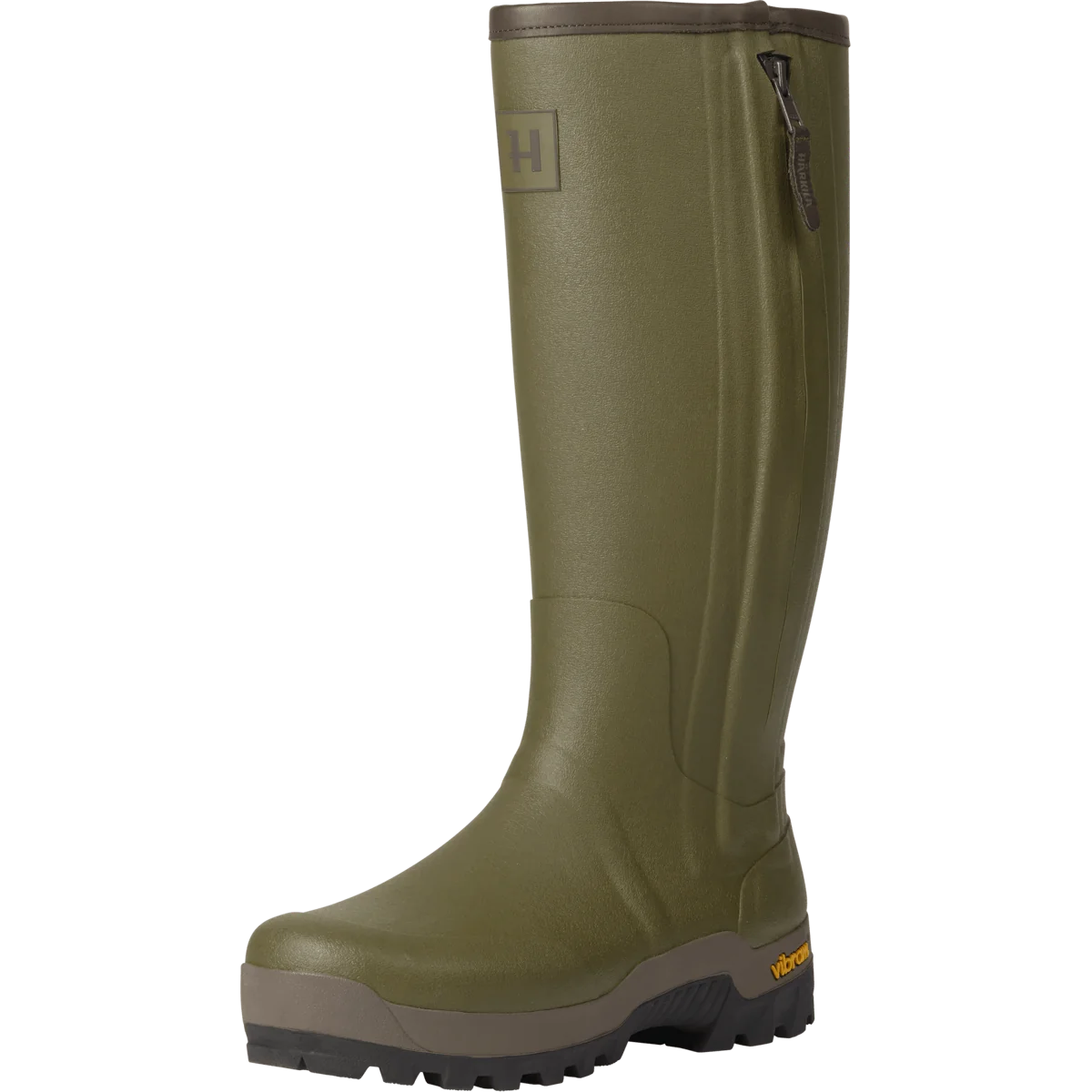Kalosze męskie Harkila Forester Zip Dark Olive 48