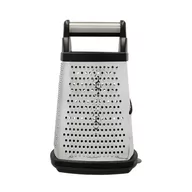 Widelce - KitchenAid tarka z zamykanym pojemnikiem Box Grater Onyx Black - miniaturka - grafika 1