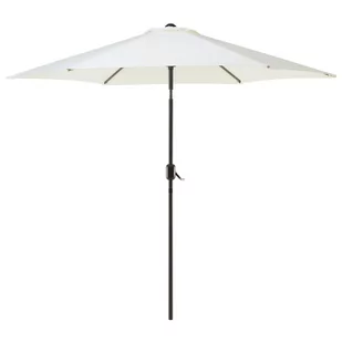 Beliani Parasol ogrodowy Varase Jasny Beżowy 270 cm 33537 - Parasole ogrodowe - miniaturka - grafika 1