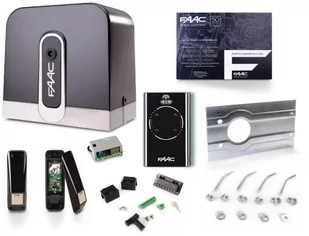 Zestaw Cyclo C720 - FAAC 24V do 400kg bram przesuwnych - Inne akcesoria audio-wideo - miniaturka - grafika 1