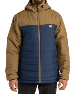 Kurtka Męska Billabong Surf Check Pikowana Z Kapturem-S - Kurtki męskie - miniaturka - grafika 1