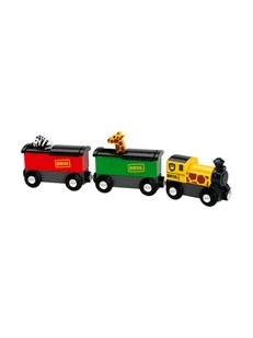 Brio Pociąg safari - 3+ - Pociągi dla dzieci - miniaturka - grafika 1